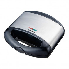 Sandwich Maker HB 3520 Hausberg, 750 W, Inox/Negru foto