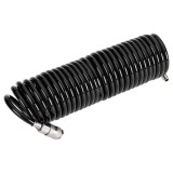 Furtun spiralat pentru aer comprimat PU 8 x 12 mm, 10 m, 16 bar