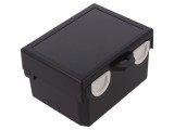 Carcasă Universală ABS Neagră 122x91x69mm
