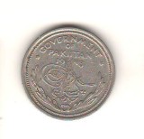 SV * Pakistan 1/2 RUPIE * HALF RUPEE 1948 * Protectoratul Britanic post WWII, Asia, Cupru-Nichel