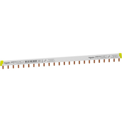 Bareta de alimentare 1P busbar pin 24M 100A Acti9 Schneider A9XPH124 foto