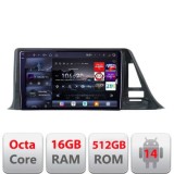 Navigatie Toyota CH-R low Edotec Kit-CH-R-A 8 core QLED 2K 16+512 360 Android Waze USB Navigatie Internet Youtube Radio CarStore Technology