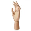 M&acirc;nă Manechin Lemn Articulată 25cm, Model Desen, Sculptură, Studiu Anatimic, DIY