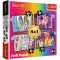 PUZZLE TREFL RAINBOW HIGH 4IN1 PAPUSILE FASHION