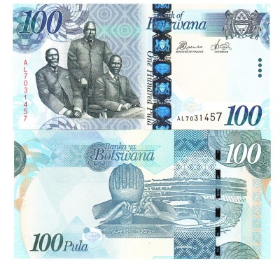 Botswana 100 Pula 2016 P-33 UNC foto