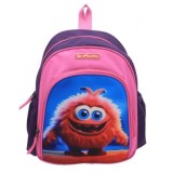 Ghiozdan pentru fete Herlitz Cool Pink Monster