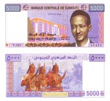 Djibouti 5 000 5000 Francs 2005 - 2021 P-44 UNC
