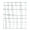 Panou gard zincat bordurat, verde, 2000 x 2000 mm