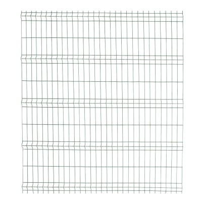 Panou gard zincat bordurat, verde, 2000 x 2000 mm foto