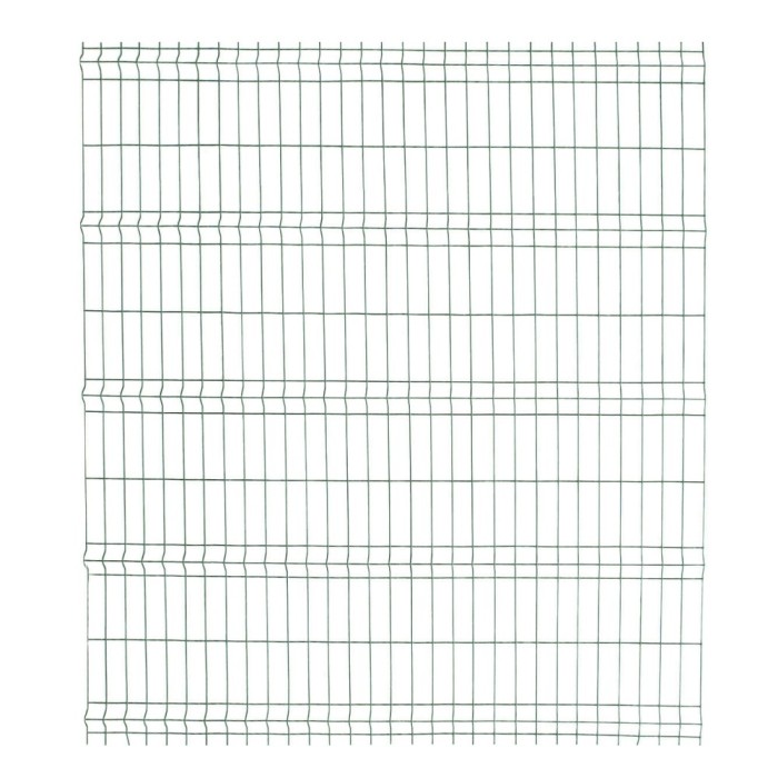 Panou gard zincat bordurat, verde, 2000 x 2000 mm