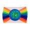 Bentita lata tip turban cu imprimeu - Model 17 (Marime Disponibila: 6-12 luni