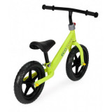 Bicicleta fara pedale cu roti din spuma Eva Ecotoys JM 763 Verde