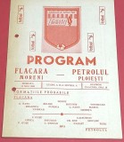 Program meci fotbal FLACARA MORENI - PETROLUL Ploiesti (14.05.1988)