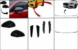 Kit ornamente A35 Mercedes A-Class W177/V177 cu lip fata si capace oglinzi