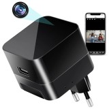 Cumpara ieftin Incarcator USB cu Camera Spion iUni IP90, Wi-Fi, Full HD, Night Vision, Senzor miscare