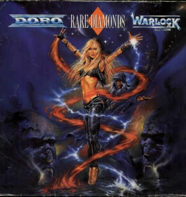 Doro &amp;amp; Warlock - Rare Diamonds (1991 - Germania - LP / VG) foto