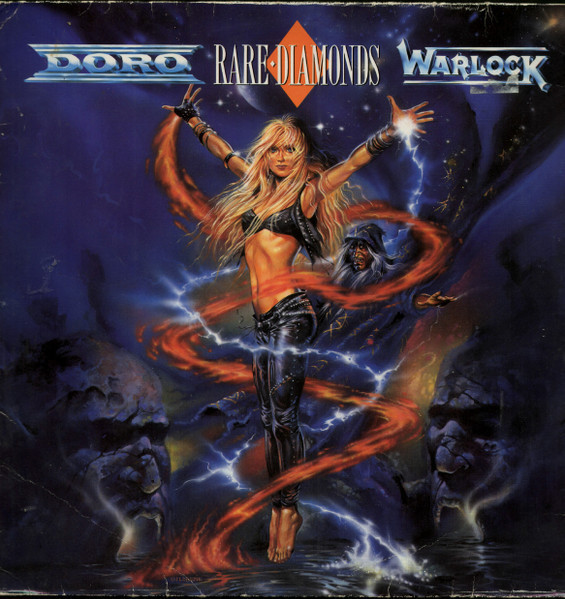 Doro &amp; Warlock - Rare Diamonds (1991 - Germania - LP / VG)