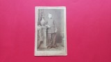 CDV Iasi 1882 Militar Foto Atelier B.Brand Iuan G. Lecca Prefect Liberal