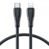 Cablu Date si Incarcare USB-C - Lightning Joyroom S-A11, 20W, 1.2m, Negru, Apple