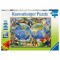 Puzzle Animalele Lumii, 100 Piese