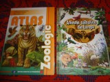 Atlas zoologic - Constantin Bogoescu , Alexandru Dabija , Emil Sanielevici + Animale salbatice din Europa ( pret pentru ambele carti )