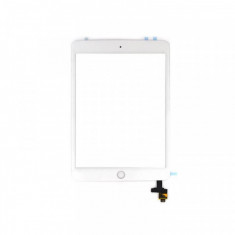 Touchscreen Cu buton si Conector IC Apple iPad Mini 3 Alb foto