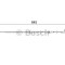 Senzor de avertizare,uzura placute de frana BMW Seria 7 (E65, E66, E67) (2001 - 2009) BOSCH 1 987 473 044