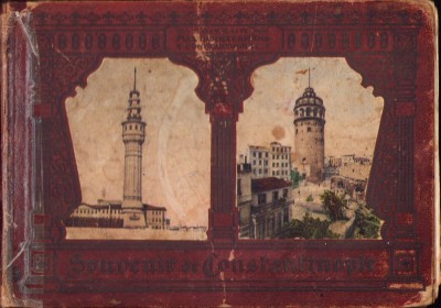 863SPN Souvenir de Constantinople, editeur Max Fruchtermann, Constantinople foto