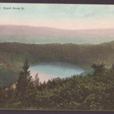 1903 - TUSNAD, Harghita, Lake Sf. Anna, Romania - old postcard - unused