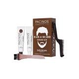 Cumpara ieftin Vopsea pentru par si barba Saten inchis, Pacinos