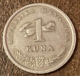 C50 - Moneda foarte veche - Croatia - 1 kuna - 1997