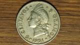 Republica Dominicana - moneda exotica greu de gasit - 5 centavos 1951- cap de indian !