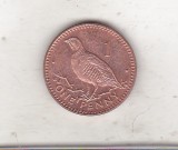 bnk mnd Gibraltar 1 penny 2002 , pasare