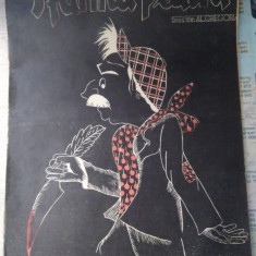Revista SFARMĂ - PIATRĂ : Arhimilionarul Pamfil Șeicaru, caricatură - 1937
