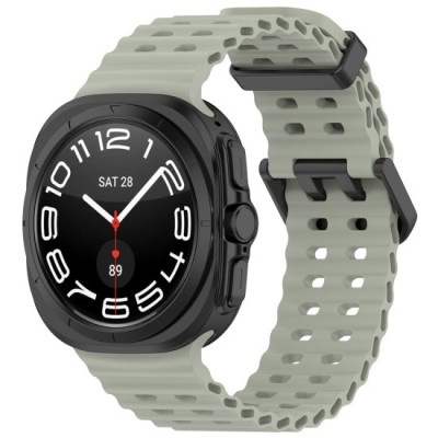 Curea pentru Samsung Galaxy Watch Ultra&amp;nbsp;47mm - Techsuit Watchband (W062) - Light Green foto