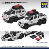 Macheta auto Mercedes Benz G63 Amg 6&times;6 - Snowfield - 1:64 Era Car