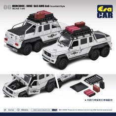 Macheta auto Mercedes Benz G63 Amg 6&times;6 - Snowfield - 1:64 Era Car