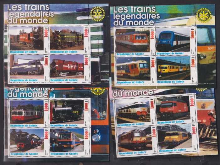 REP. GUINEA 2003 TRENURI MNH