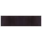 Cumpara ieftin Covor dreptunghiular, maro inchis, 100x400 cm, bambus