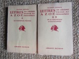 Lettres &agrave; Zo&eacute; sur l'histoire des philosophies 2 VOLUME - Salomon Reinach