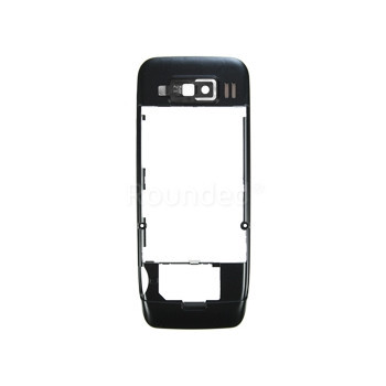 Nokia E55 Middlecover Black foto