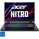 Laptop Gaming Acer Nitro 5 AN515-58-58R3 cu procesor Intel&reg; Core&trade; i5-12450H pana la 4.4 GHz, 15.6, Full HD, IPS, 144Hz, 16GB DDR5, 512GB SSD, NVIDIA&reg;