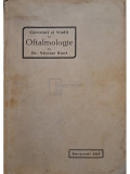 Nicolae Blatt - Cercetari si studii in oftalmologie (semnata) (editia 1935)