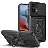 Husa Motorola Moto G34 protectie camera Techsuit CamShield Series, negru