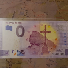 Bancnotă suvenir de 0 euro: Masivul Bucegi