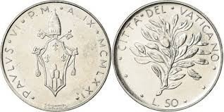 Vatican 1971 - 50 lire UNC