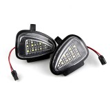 Set 2 Lampi oglinda exterioara Volkswagen VW Passat B7, Golf 6, Golf Cabriolet, Touran PUDDLE LIGHT GizMondo&reg;