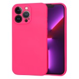 Husa silicon iPhone 13 Pro Techsuit SoftFlex, fucsia