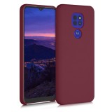 Husa pentru Motorola Moto G9 Play / Moto E7 Plus, Silicon, Rosu, 53403.209, Carcasa, Kwmobile