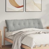 vidaXL Perna pentru spate Gri deschis 160 x 50 cm 42014903